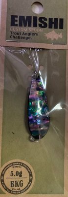 Блесна Ito Craft Emishi Spoon Shell 37 3,5гр -BKG -1605